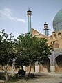 A side yard of Masjed-e Shah, Isfahan.