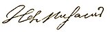 Signature Johann Karl August Musäus.JPG