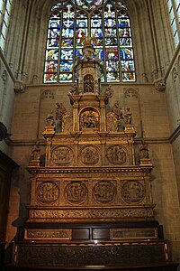 Retable en albâtre de la basilique Saint-Martin de Halle