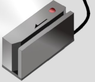 Lo skimmer è un dispositivo capace di leggere e in certi casi immagazzinare su una memoria EPROM o EEPROM i dati della banda magnetica dei badge.