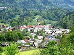 pogled na Šmartno v Tuhinju