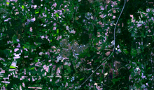 Satellitenbild von Soltau und Ortsteilen (Quelle: NASA World Wind 1.4)