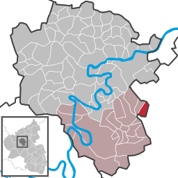 Läget för Sosberg i Landkreis Cochem-Zell