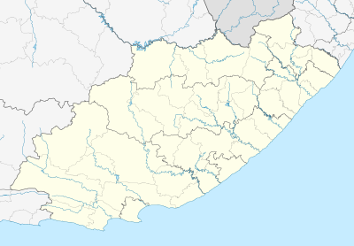 Location map South Africa Eastern Cape