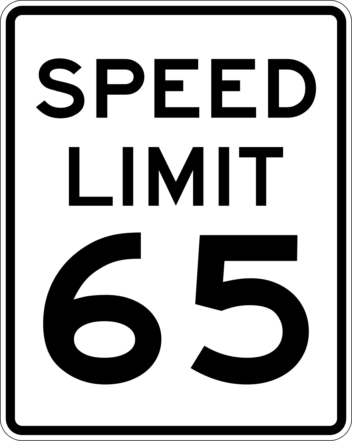 File:Speed Limit 65 sign.svg - Wikimedia Commons