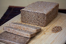 Sprouted wild-yeasted whole wheat bread Sprouted Wild Yeasted Whole Wheat Bread (4656526411).jpg