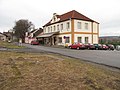 Čeština: Pošta ve Střížovicích (obec Kropáčova Vrutice). Okres Mladá Boleslav, Česká republika. English: Post office in Střížovice village (Kropáčova Vrutice municipality), Mladá Boleslav District, Czech Republic.