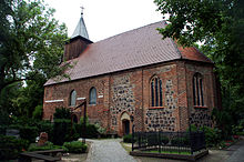 St.-Annen-Kirche, als Steinbau begonnen um 1300, das älteste Gebäude von Dahlem