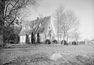 St. John's Chapel, near Boswells Tavern, Louisa County, Historic American Buildings Survey