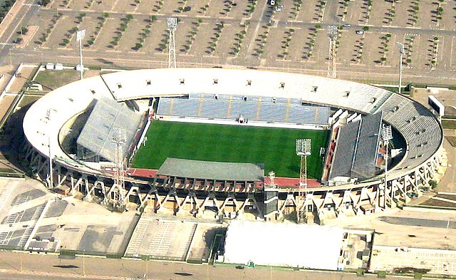 Cagliari played at the Stadio Sant'Elia from 1970 to 2017.