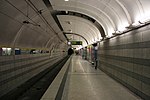 Underground station Saarlandstraße in 2010