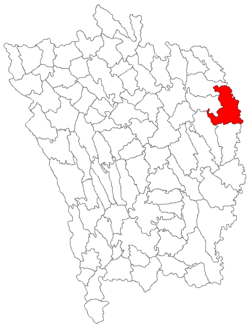 Location of Stănilești