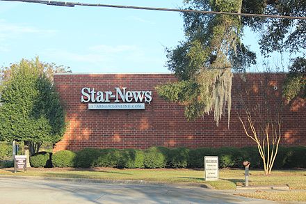 The headquarters for StarNews in downtown Wilmington, North Carolina