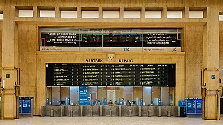 Station Brussel Centraal Loketten