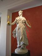 Statue of Marianne in the post office of the French Assemblée Nationale.