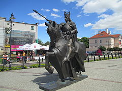 Statue of Casimir IV Jagiellon in Malbork