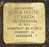 Stolperstein Max-Beer-Str 28 (Mitte) Chana Helene Steinberg.jpg