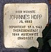 Stolperstein Prager Str 3 (Wilmd) Johannes Hopp.jpg