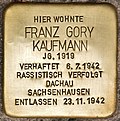 Stolperstein für Franz Gory Kaufmann (Rosenheim).jpg