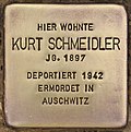 Stumbling block for Kurt Schmeidler (Kleinmachnow) .jpg