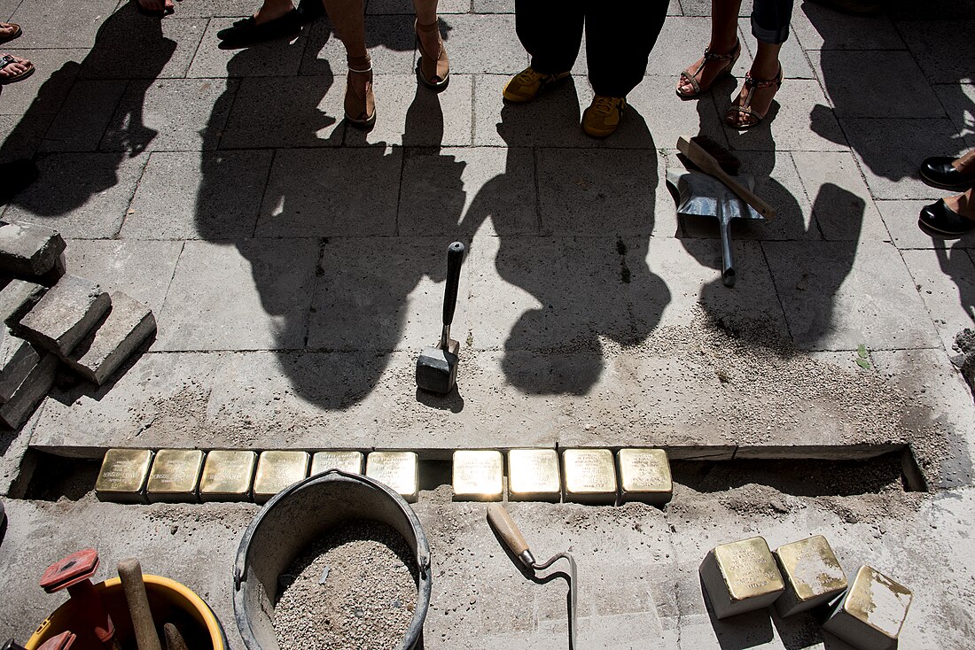 Liste der Stolpersteine in München