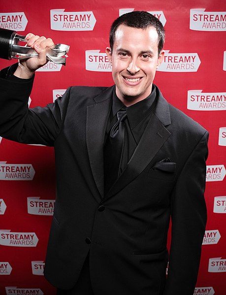 Sean Becker, winner of Best Directing for a Comedy Web Series