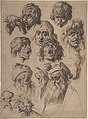 Study of Eleven Heads MET DP801085.jpg