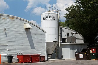 Sun King's downtown Indianapolis brewery in 2012. Sun King Brewing - July 2012 12.jpg