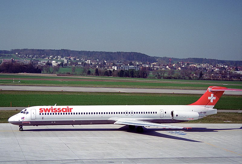 File:Swissair MD-81; HB-ISX@ZRH;04.04.1995 (5397887508).jpg