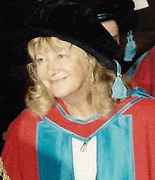 Kantaris at Honorary Degree ceremony, University of Exeter, 1989