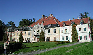 Sztynort Village in Warmian-Masurian Voivodeship, Poland