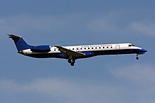 An ERJ-145ER at Washington Dulles International Airport TSA ERJ145 N803HK.jpg