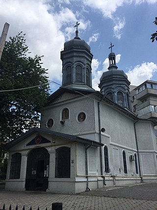 <span class="mw-page-title-main">Apostol din Tabaci Church</span> Orthodox church in Bucharest, Romania