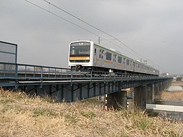 Tama River bridge(Hachiko-line).jpg
