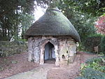 Jenner Hut, in Garden of the Chantry Temple of Vaccinia - geograph.org.uk - 585495.jpg