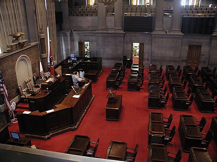 Tennessee state capitol house chamber 2002.jpg