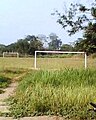 Le terrain de football du village