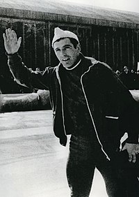 Terry MacDermott vuoden 1968 olympialaisissa Grenoblessa.