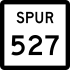 State Highway Spur 527 işaretçisi