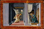 Vignette pour L'Annonciation (Botticelli, New York)