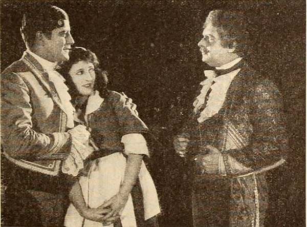 Periolat (right) in The Kiss (1921)