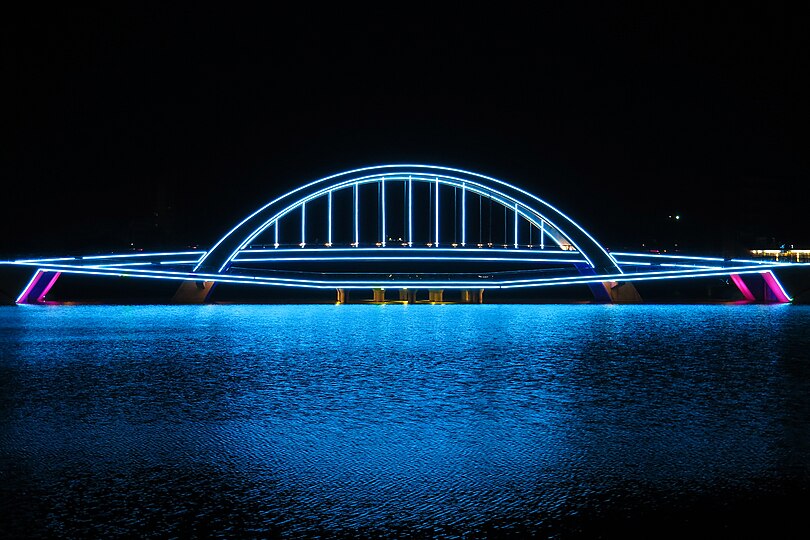 A bridge in Dhaka Cantonment