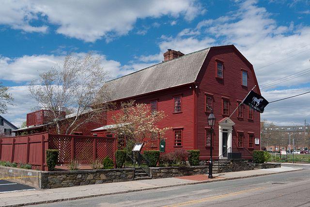 Image: The White Horse Tavern Newport Rhode Island est. 1673