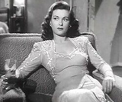 Joan Bennett i Kvinnan i fönstret (1944).