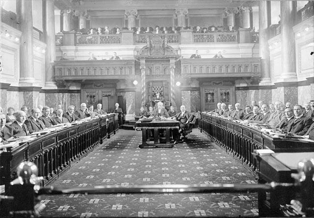 The Legislative Assembly of British Columbia in session, 1921