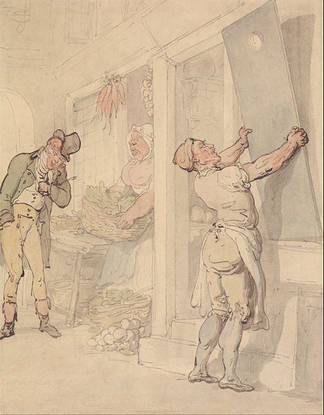 File:Thomas Rowlandson - Outside the Greengrocer's Shop - Google Art Project.jpg