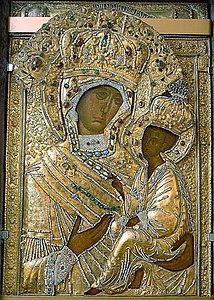 icône de la Mère de Dieu de Tikhvine