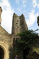 Čeština: Věž hradu Okoř, okr. Praha-Západ English: Tower of Okoř castle, Praha-Západ District.