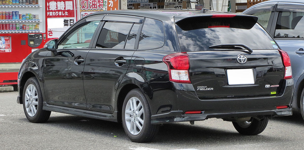 File:Toyota Corolla Fielder (NZE161G) 1.5G AeroTourer Rear.JPG