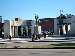 Statue de Fructuoso Rivera, Tres Cruces